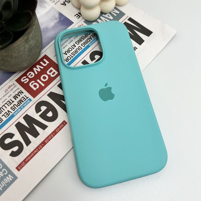 Чохол для смартфона Silicone Full Case AA Open Cam for Apple iPhone 16 Pro 17,Sea Blue (FullOpenAAi16P-17)