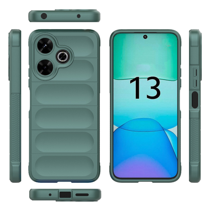 Чохол для смартфона Cosmic Magic Shield for Xiaomi Redmi 13 4G Dark Green (MagicShXi134GGreen)