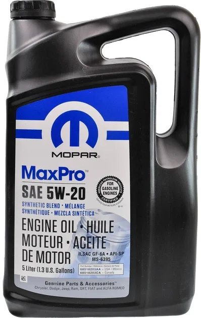 Mopar MaxPro 5W-20