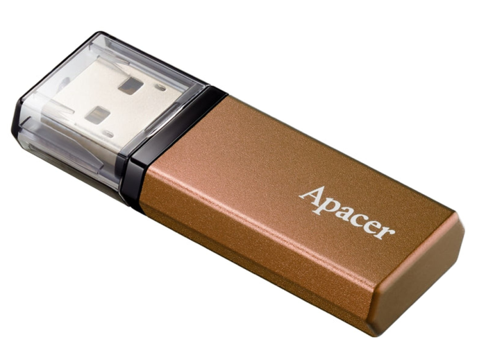 Флеш-накопичувач Apacer USB 3.2 Gen 1 AH25C 64GB Bronze (AP64GAH25CJ-1)