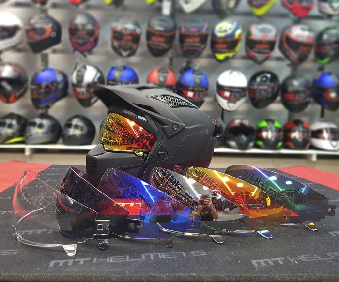 Окуляри для MT Streetfighter Blue