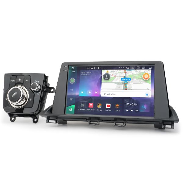 Штатна магнітола Prime-X MA-008N/9B 4+32, 4G.Mazda 3 2014+