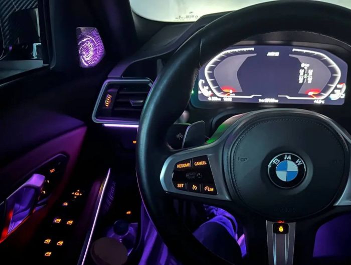 Сетки на динамики (Bowers & Wilkins) на BMW 3 Series G20/G21 2018-2022 года