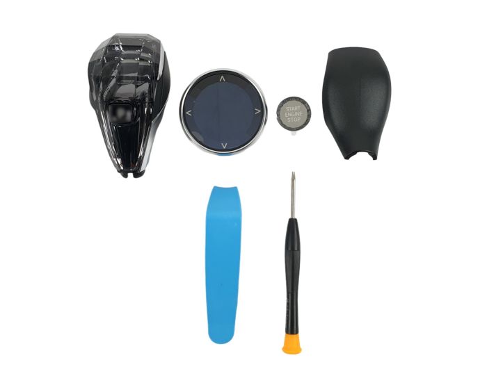 Хрустальный селектор КПП (с логотипом 3) на BMW 3 Series G20/G21 2018-2022 года