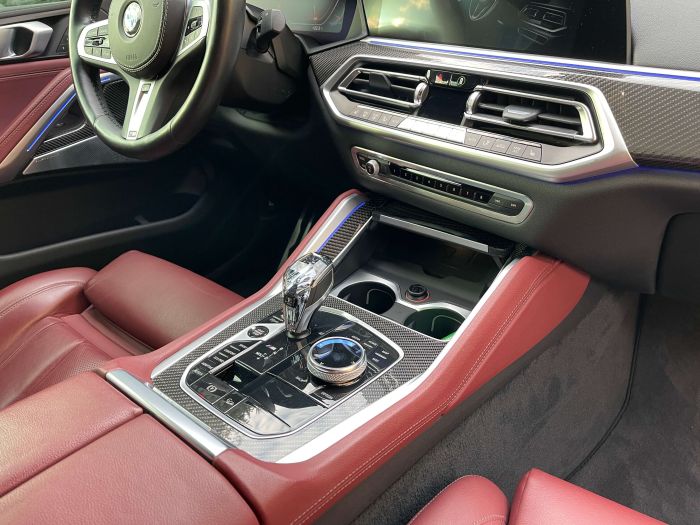 Хрустальный селектор КПП (с логотипом М) на BMW X5 G05 2018-2022 года