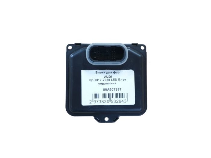 Блок управления LED модуль фары на AUDI Q5 80A 2016-2020 года