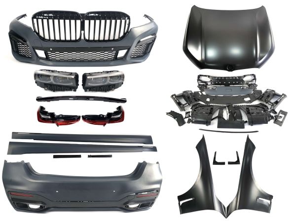 Комплект рестайлинга (стиль M760 + оптика) на BMW 7 Series G11/G12 2015-2019 года
