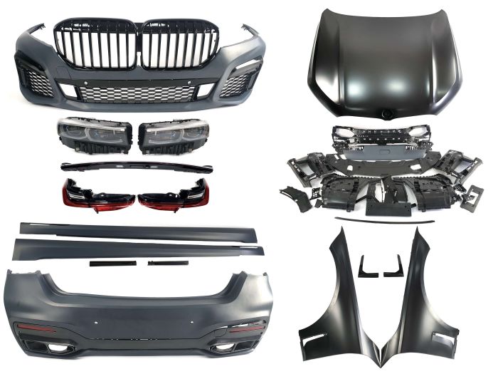 Комплект рестайлинга (стиль M760 + оптика) на BMW 7 Series G11/G12 2015-2019 года