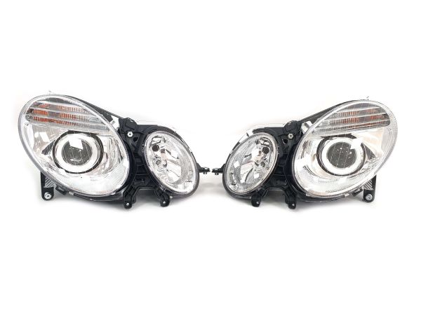 Передние фары Галоген на Mercedes-Benz E-Class W211 2007-2009 года