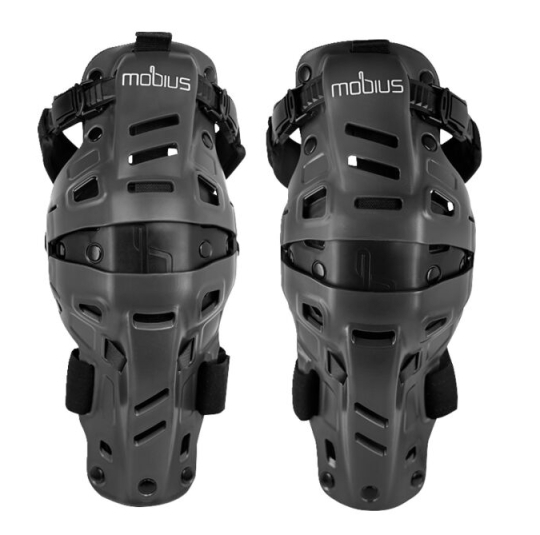 Мотонаколінники Mobius X8H Hybrid storm grey/black s/m