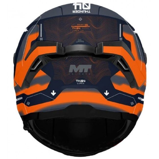 Мотошолом MT THUNDER 4 SV LUMEX C24 Matt M