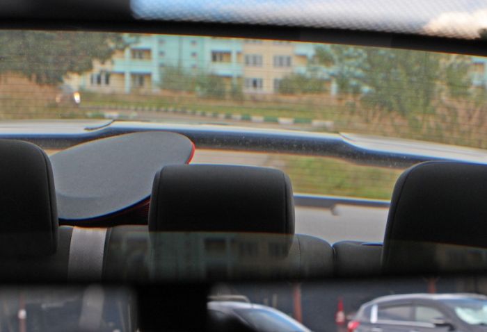 Спойлер багажника Mitsubishi Lancer X Standart Design черный глянец (ABS-пластик)
