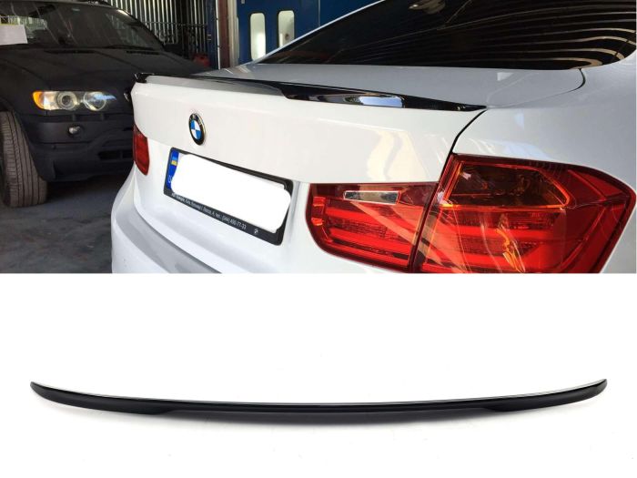 Спойлер Черный глянец (стиль M-Performance) на BMW 3 Series F30/F31 2011-2018 года