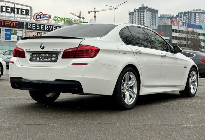 Спойлер Черный глянец (стиль M-Performance) на BMW 5 Series F10/F11 2010-2017 года