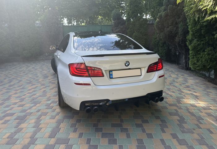 Спойлер Черный глянец (стиль M-Performance) на BMW 5 Series F10/F11 2010-2017 года
