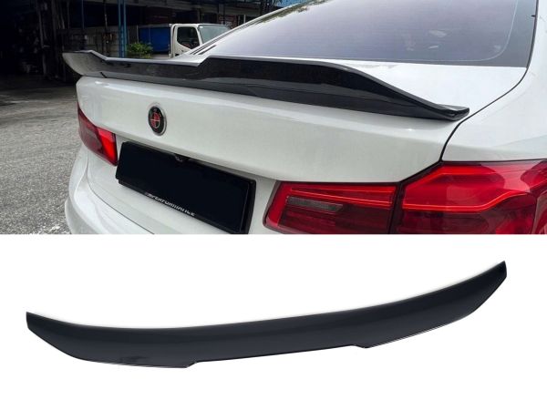 Спойлер Черный глянец (PSM) на BMW 5 Series G30/G31 2017-2020 года