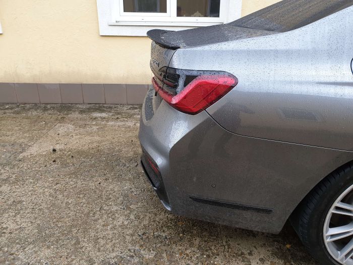 Спойлер Черный глянец на BMW 7 Series G11/G12 2015-2019 года