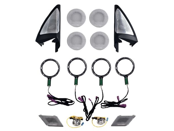 Сетки на динамики (Bowers & Wilkins) на BMW X3 G01 2018-2022 года