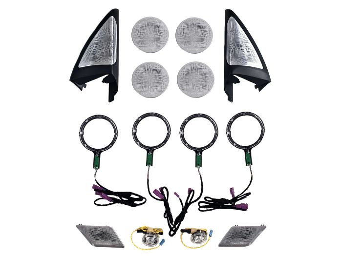 Сетки на динамики (Bowers & Wilkins) на BMW X3 G01 2018-2022 года