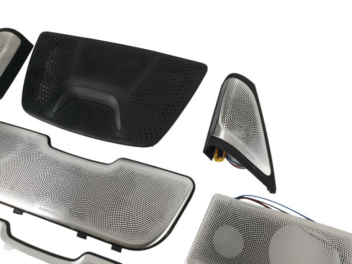 Сетки на динамики (Bowers & Wilkins) "WLK" на BMW 7 Series G11/G12 2015-2019 года