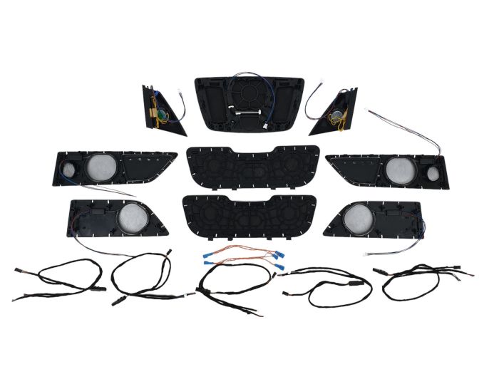 Сетки на динамики (Bowers & Wilkins) "WLK" на BMW 7 Series G11/G12 2015-2019 года