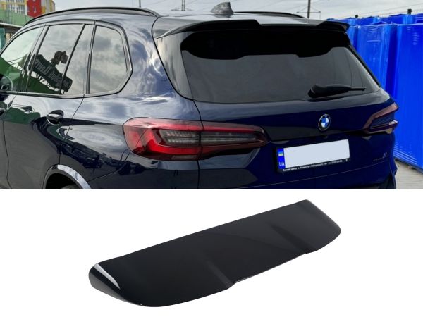 Спойлер Черный глянец (стиль X5M) на BMW X5 G05 2018-2022 года
