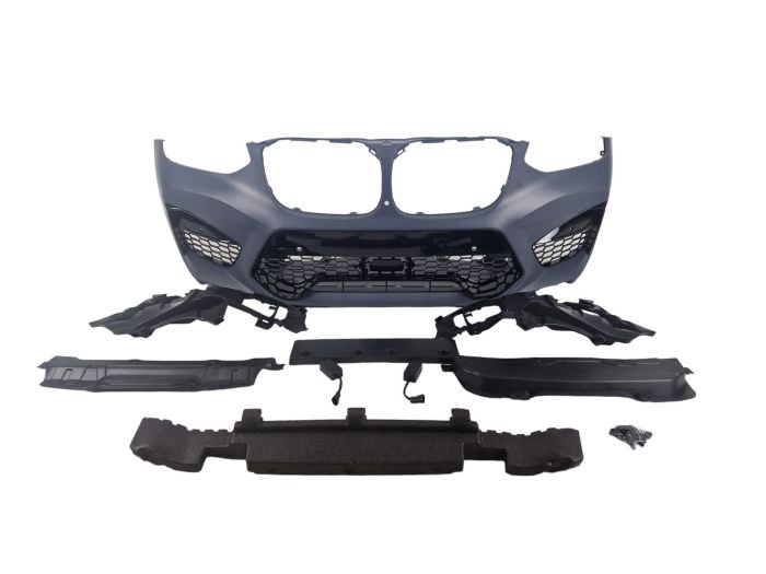 Передний бампер (стиль X3M F97) на BMW X3 G01 2018-2022 года