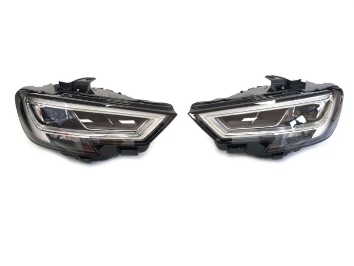 Передние фары (LED Европа) без блоков на Audi A3 8V 2016-2020 года