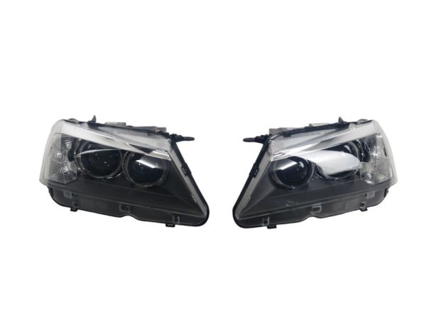 Передние фары (Bi-Xenon No Adaptive) без блоков на BMW X3 F25 2010-2014 года