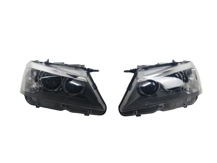 Передние фары (Bi-Xenon No Adaptive) без блоков на BMW X3 F25 2010-2014 года