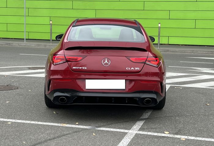 Спойлер Черный глянец на Mercedes-Benz CLA-Class C118 2019-2022 года