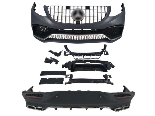 Комплект обвесов (стиль GLE63 AMG) Body Kit на Mercedes-Benz GLE-Class Coupe C292 2015-2019 года
