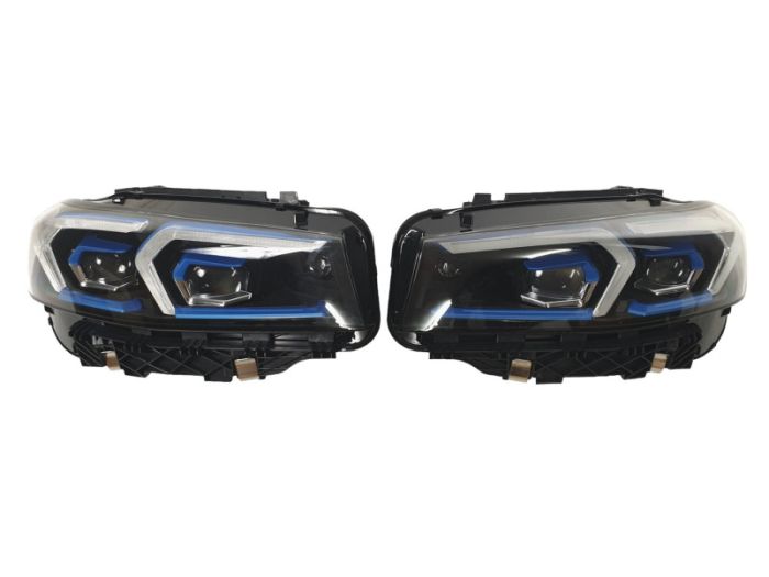 Передние фары (Laser Европа) оригинал комплектные на BMW 3 Series G20/G21 2022-2024 года