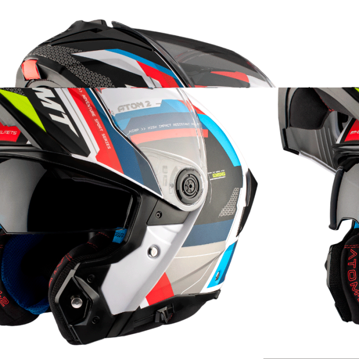 Мотошолом MT ATOM 2 SV BAST A0 Gloss XL