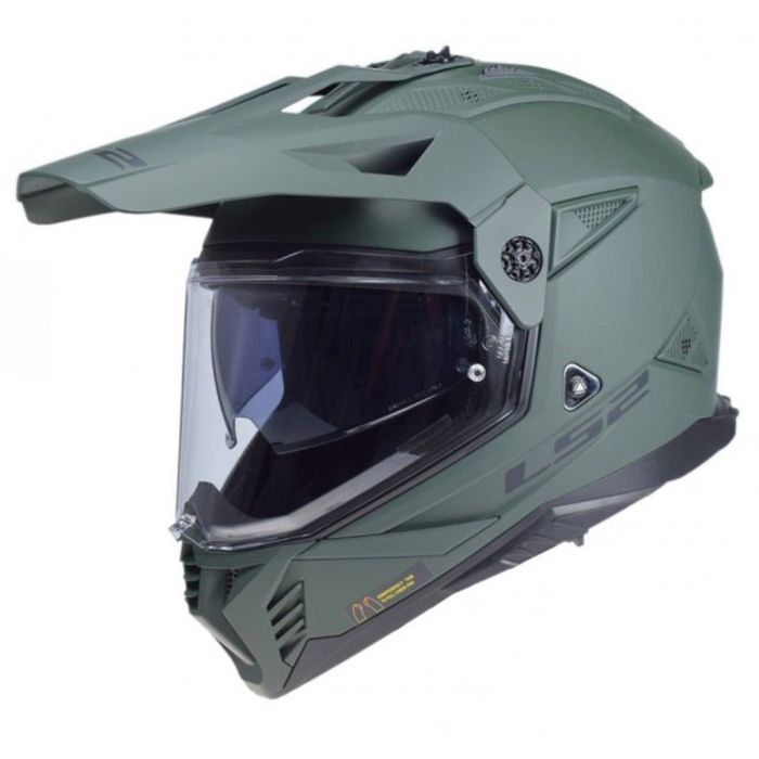 Мотошолом LS2 MX702 Pioneer 2 Solid Matt Mil. Green 06 M
