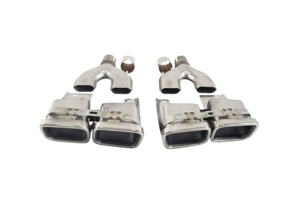 Насадки на выхлоп Chrome на Land Rover Range Rover Vogue L405 2013-2017 года