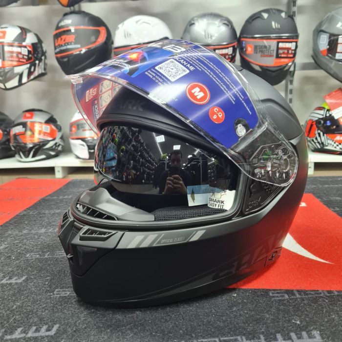 Мотошолом SHARK SKWAL i3 Blank SP Matt Black XXL