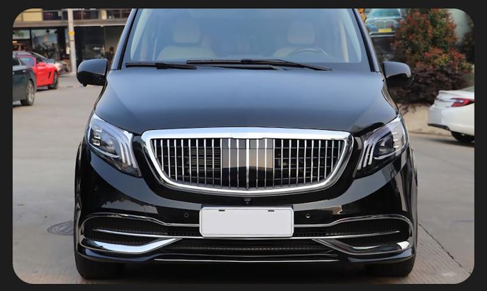 Передние фары ( Led стиль Maybach замена галогена ) на Mercedes-Benz VITO-Class W447 2014-2019 года