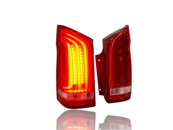 Задние фонари (LED V-Class) замена галогена Стопы на Mercedes-Benz VITO-Class W447 2014-2019 года