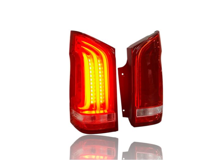 Задние фонари (LED V-Class) замена галогена Стопы на Mercedes-Benz VITO-Class W447 2014-2019 года
