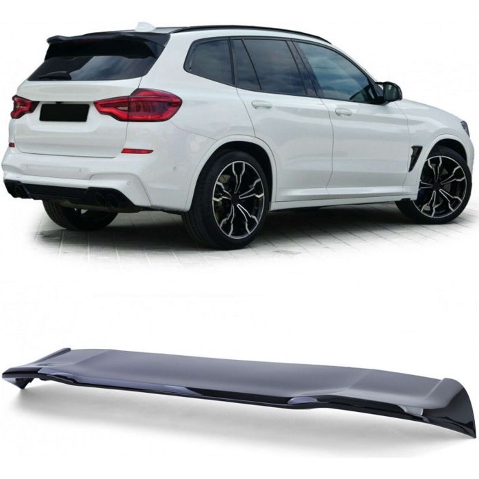 Спойлер Черный глянец (стиль X3M F97) на BMW X3 G01 2018-2022 года