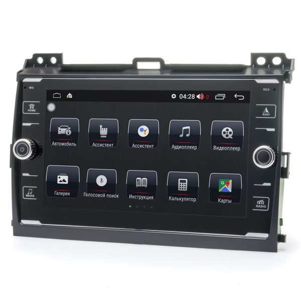 Штатна магнітола Prime-X 22-002/8K, 4+64, 4G. LEXUS GX 470 2002-2009