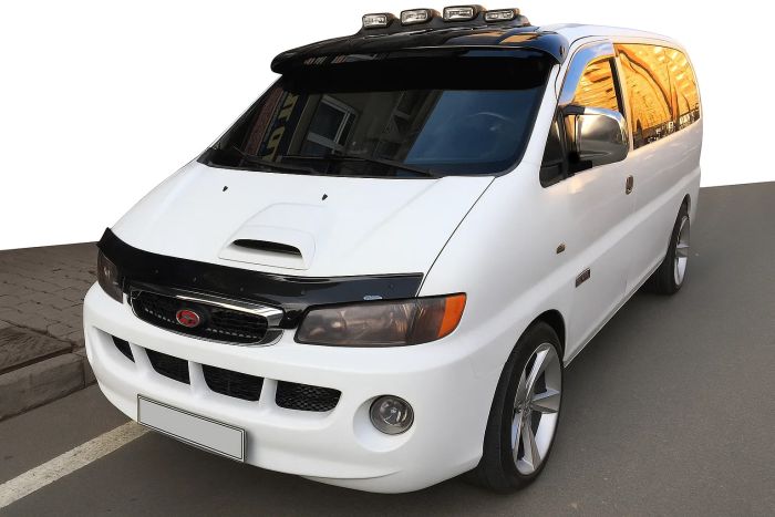 Накладки на Зеркала (2 шт, Пластик) для Hyundai H200, H1, Starex 1998-2007 гг