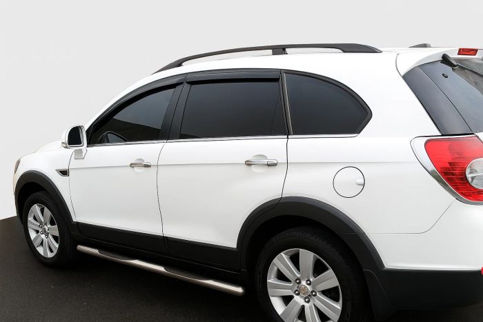 Боковые трубы (2 шт., нержавейка) Ø60 для Chevrolet Captiva 2006-2019 гг