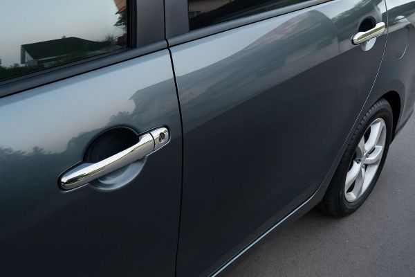 Хромированные Накладки на Ручки (4 шт) OmsaLine - Итальянская Нержавейка для Mitsubishi Lancer 9 2004-2008 гг