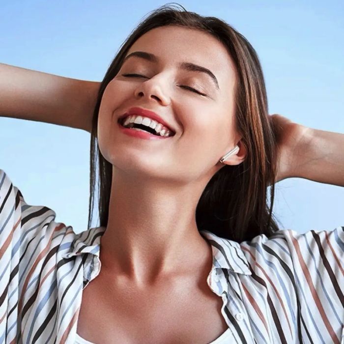 Бездротові навушники TWS HOCO EQ2 Thought Purple (6931474798541)