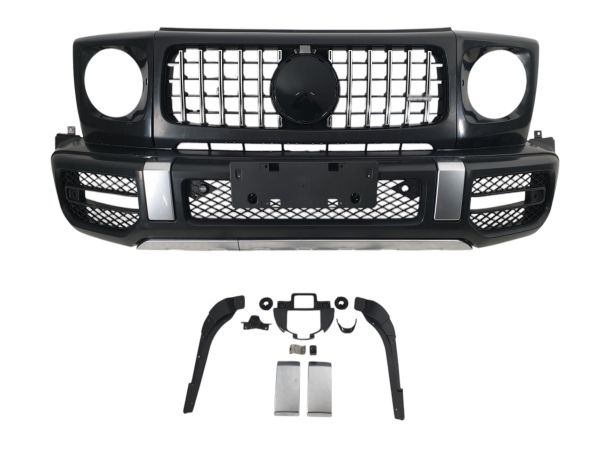 Передний бампер (стиль G63 AMG 2018+) на Mercedes-Benz G-Class W463 1990-2018 года