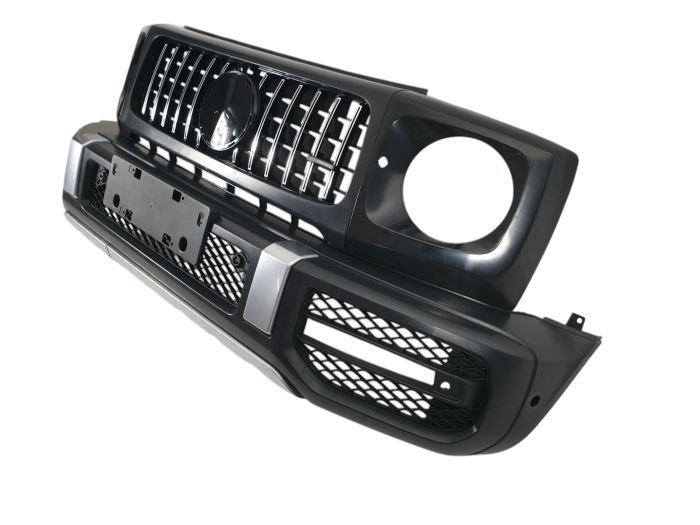 Передний бампер (стиль G63 AMG 2018+) на Mercedes-Benz G-Class W463 1990-2018 года