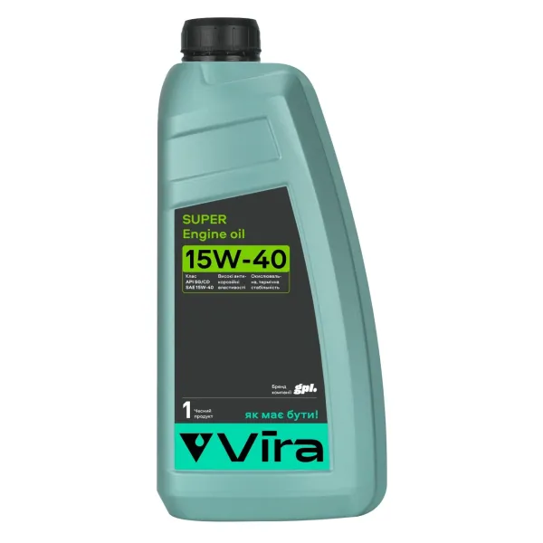 Моторне мастило VIRA Super 15W-40 1л