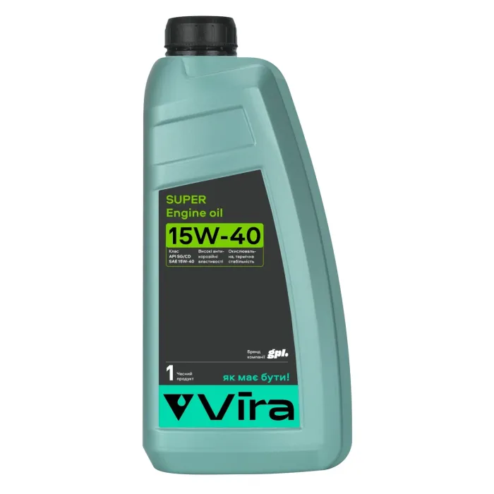 Моторне мастило VIRA Super 15W-40 1л